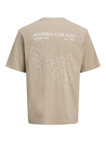 Jack & Jones Gedrukt T-shirts -Silver Sage - 12276941