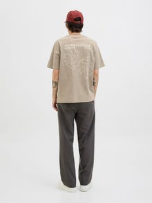 Jack & Jones Gedrukt T-shirts -Silver Sage - 12276941