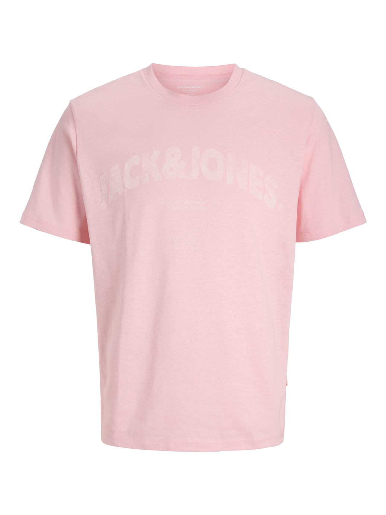 Tシャツ・カットソー PINK COTTON T-SHIRT Logo T-shirt | Medium Rose | Jack & Jones®