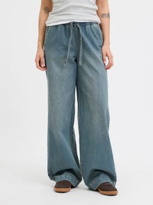 JJXX JXTUVA LOOSE MW DENIM PANT DNM -Medium Blue Denim - 12277059