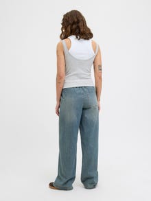 JJXX JXTUVA LOOSE MW DENIM PANT DNM -Medium Blue Denim - 12277059