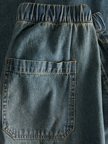 JJXX JXTUVA LOOSE MW DENIM PANT DNM -Medium Blue Denim - 12277059