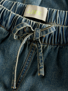 JJXX JXTUVA LOOSE MW DENIM PANT DNM -Medium Blue Denim - 12277059