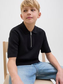 Jack & Jones Polo Jaunimui -Black - 12277087