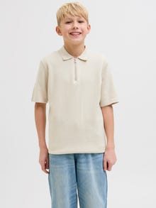 Jack & Jones Polo Junior -Moonbeam - 12277087
