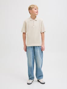 Jack & Jones Polo Junior -Moonbeam - 12277087