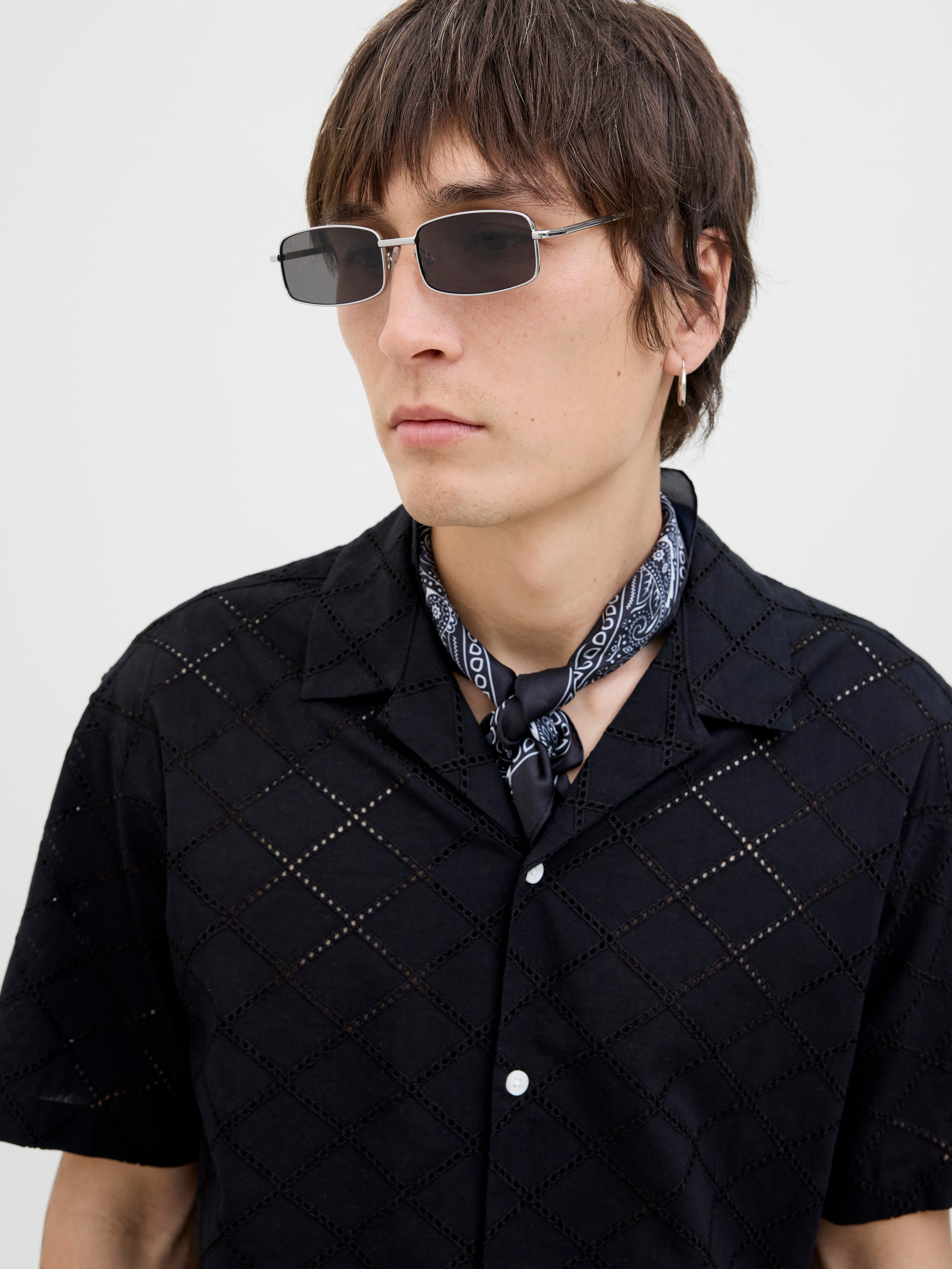 Rechtackige Sonnenbrille