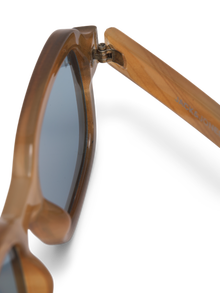 Jack & Jones Prostokątne okulary słoneczne -Cocoa Brown - 12277126