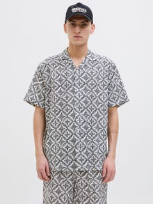 Jack & Jones Laisvas kirpimas Marškiniai -Cloud Dancer - 12277186