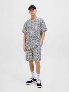 Jack & Jones Laisvas kirpimas Marškiniai -Cloud Dancer - 12277186