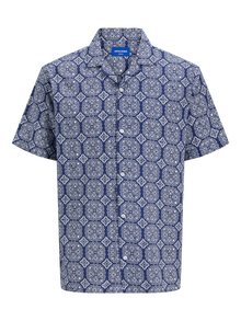 Jack & Jones Laisvas kirpimas Marškiniai -Ocean Cavern - 12277186