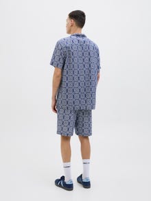 Jack & Jones Laisvas kirpimas Marškiniai -Ocean Cavern - 12277186