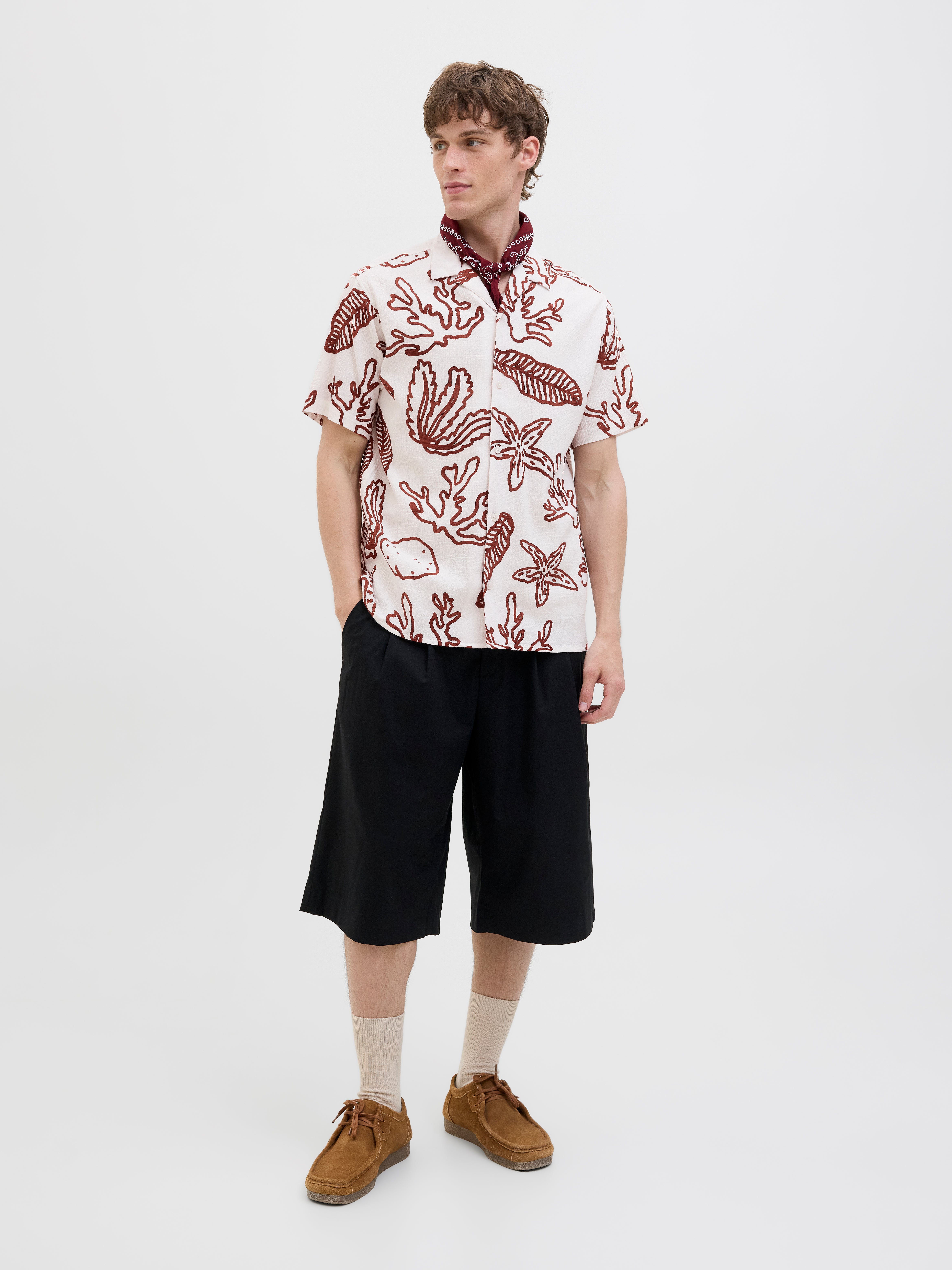 Thumbnail - Relaxed Fit Hawaii-hemd