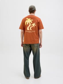 Jack & Jones T-shirt Imprimé -Arabian Spice - 12277229