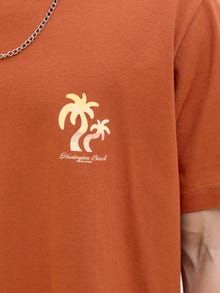 Jack & Jones T-shirt Imprimé -Arabian Spice - 12277229