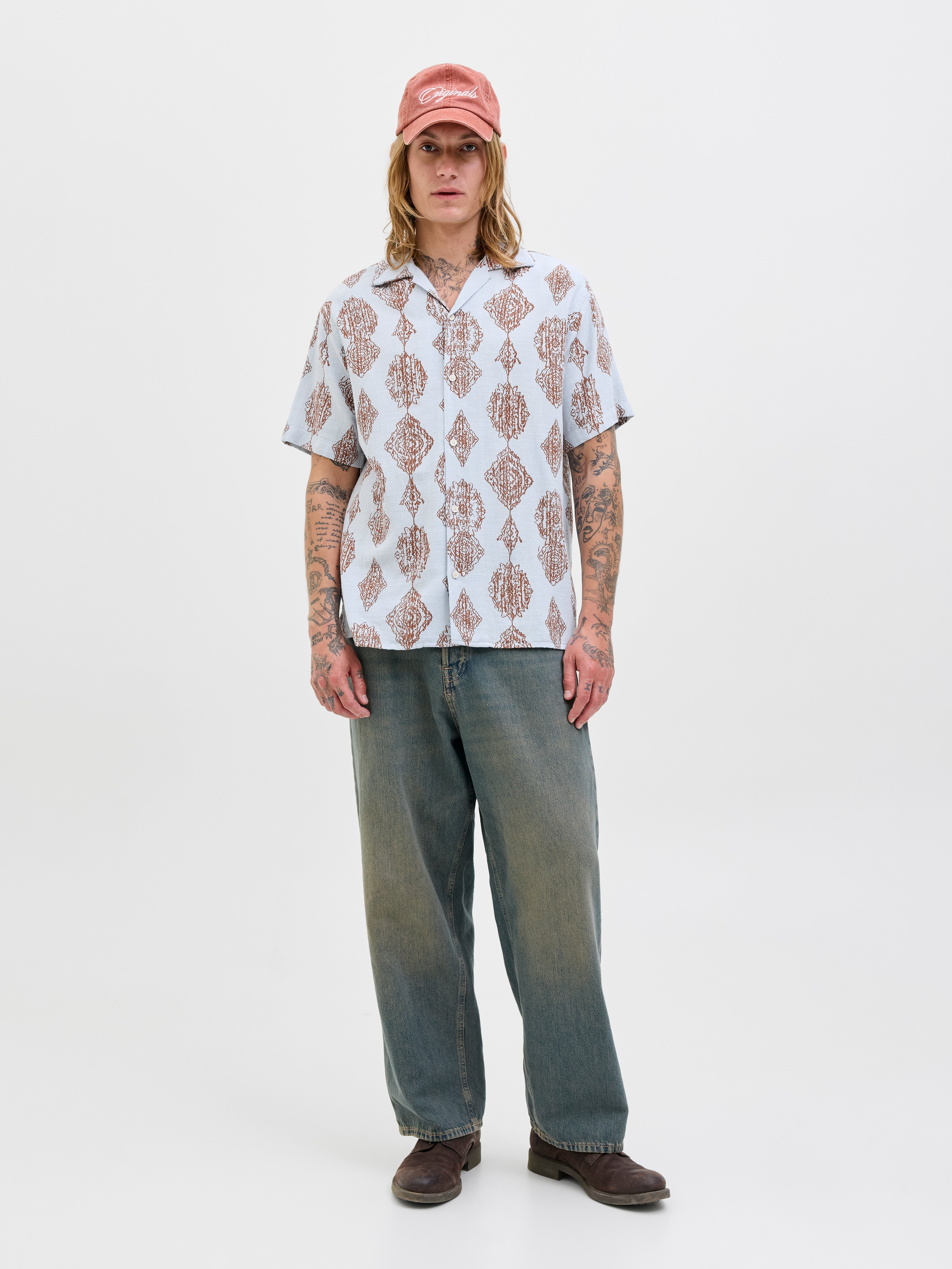 Thumbnail - Relaxed Fit Hawaii-hemd