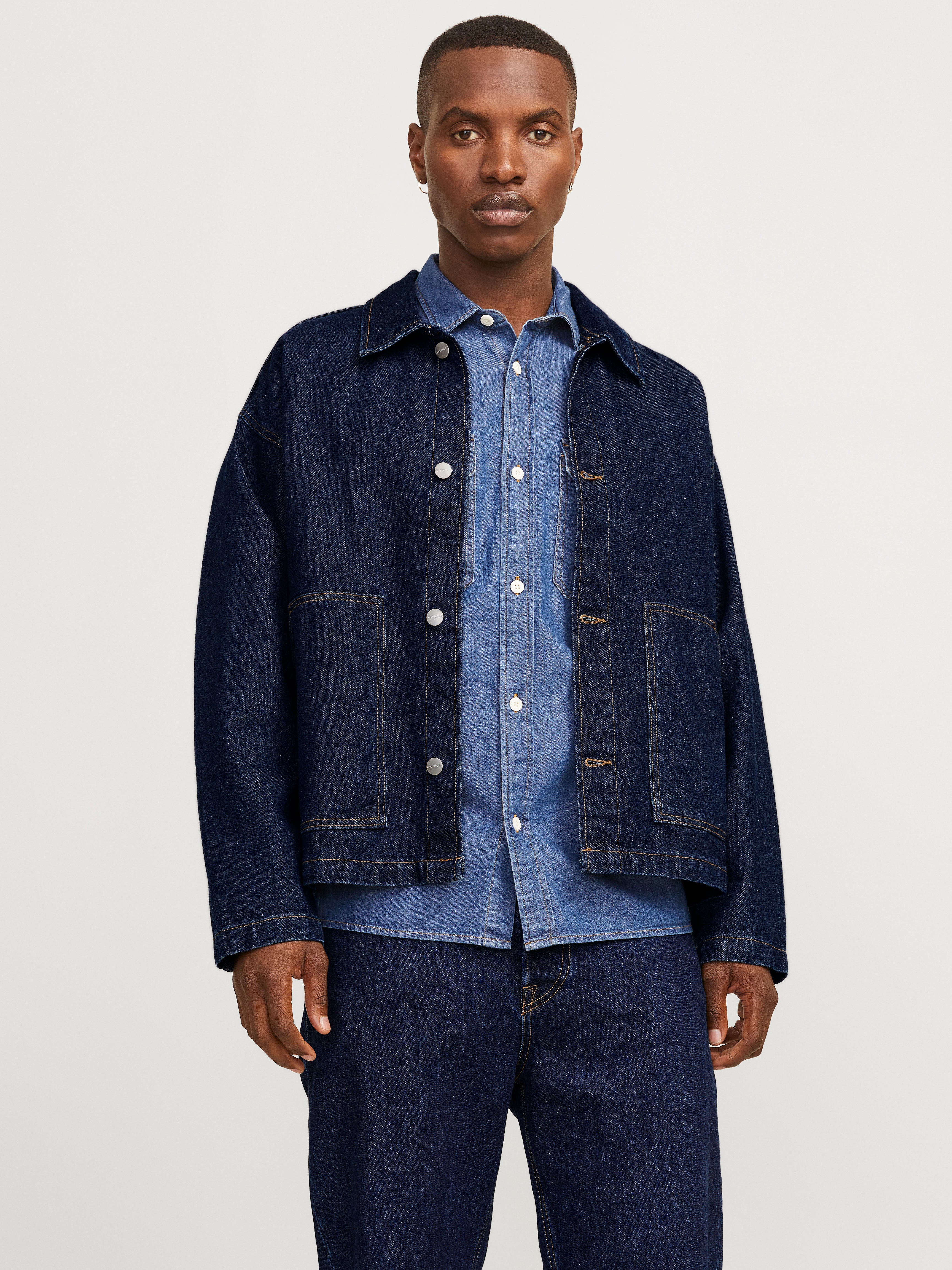 Wide Fit Jeanshemd