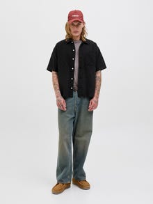 Jack & Jones Avslappnad Skjorta -Black - 12277252