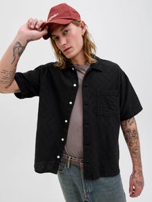 Jack & Jones Avslappnad Skjorta -Black - 12277252