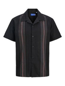 Jack & Jones Relaxed Fit Košulja -Black - 12277258
