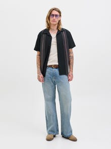 Jack & Jones Relaxed Fit Hemd -Black - 12277258