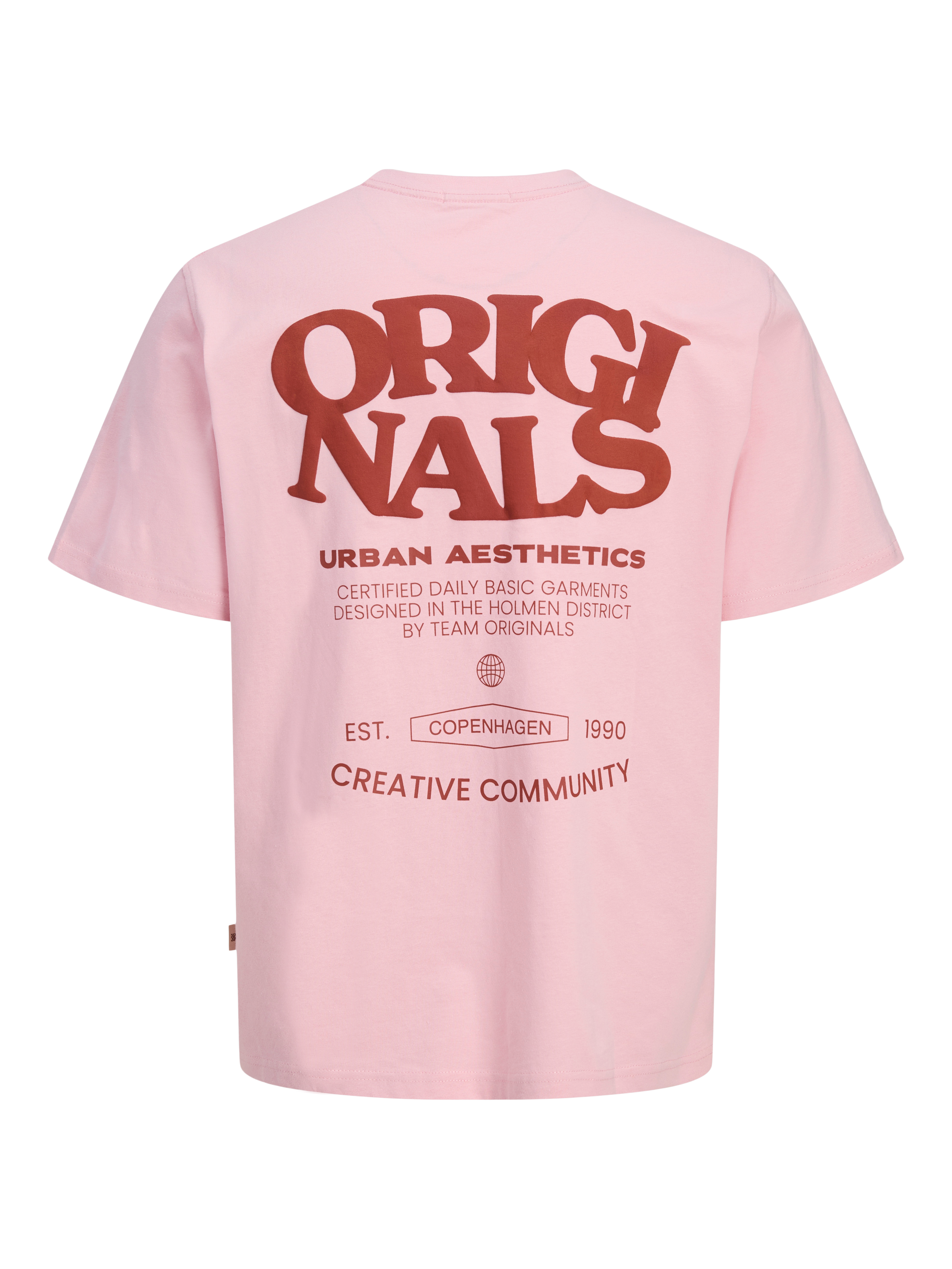 Thumbnail - Gedruckt Rundhalsausschnitt T-shirt