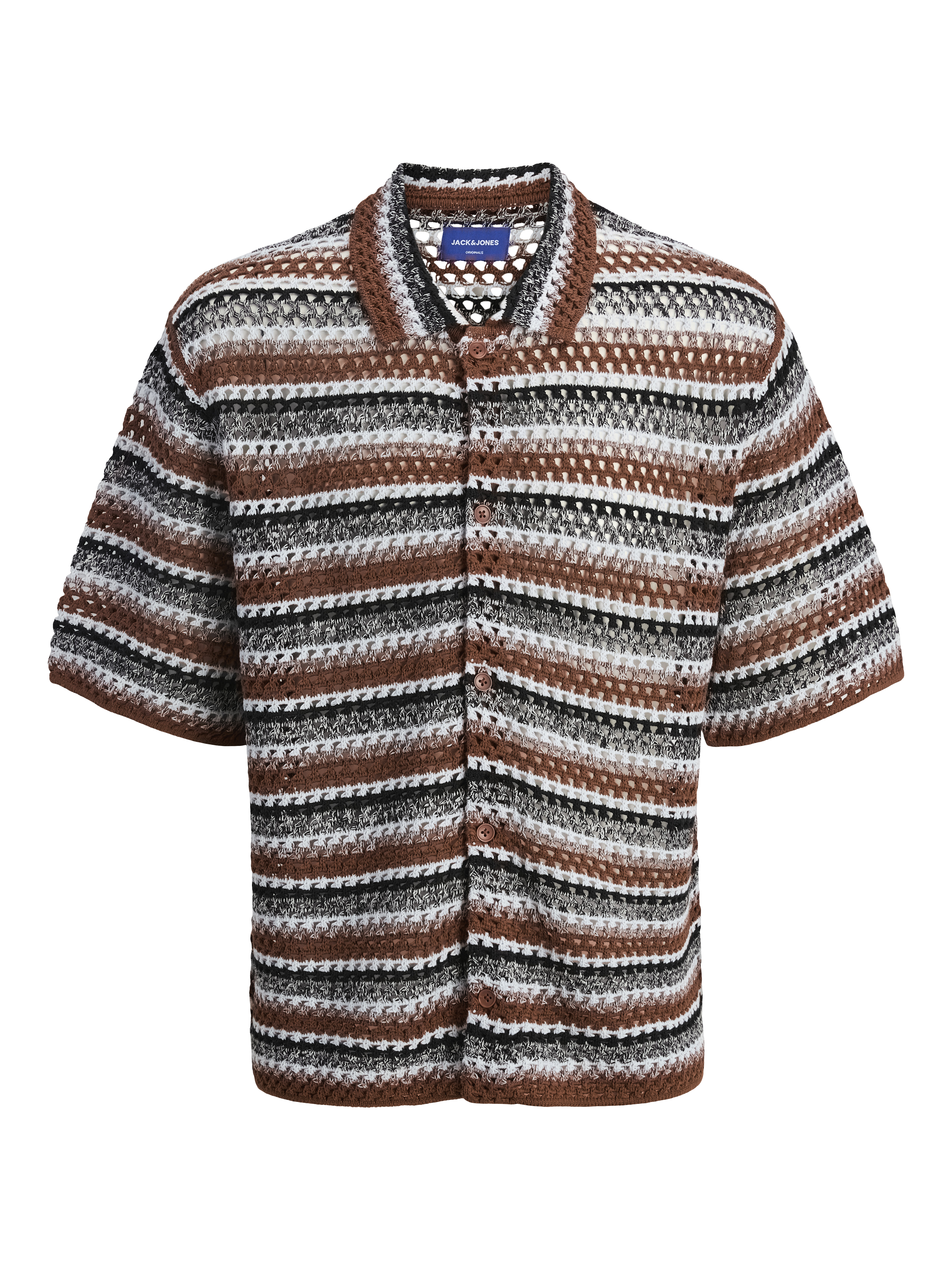 Thumbnail - Gestreift Poloshirt