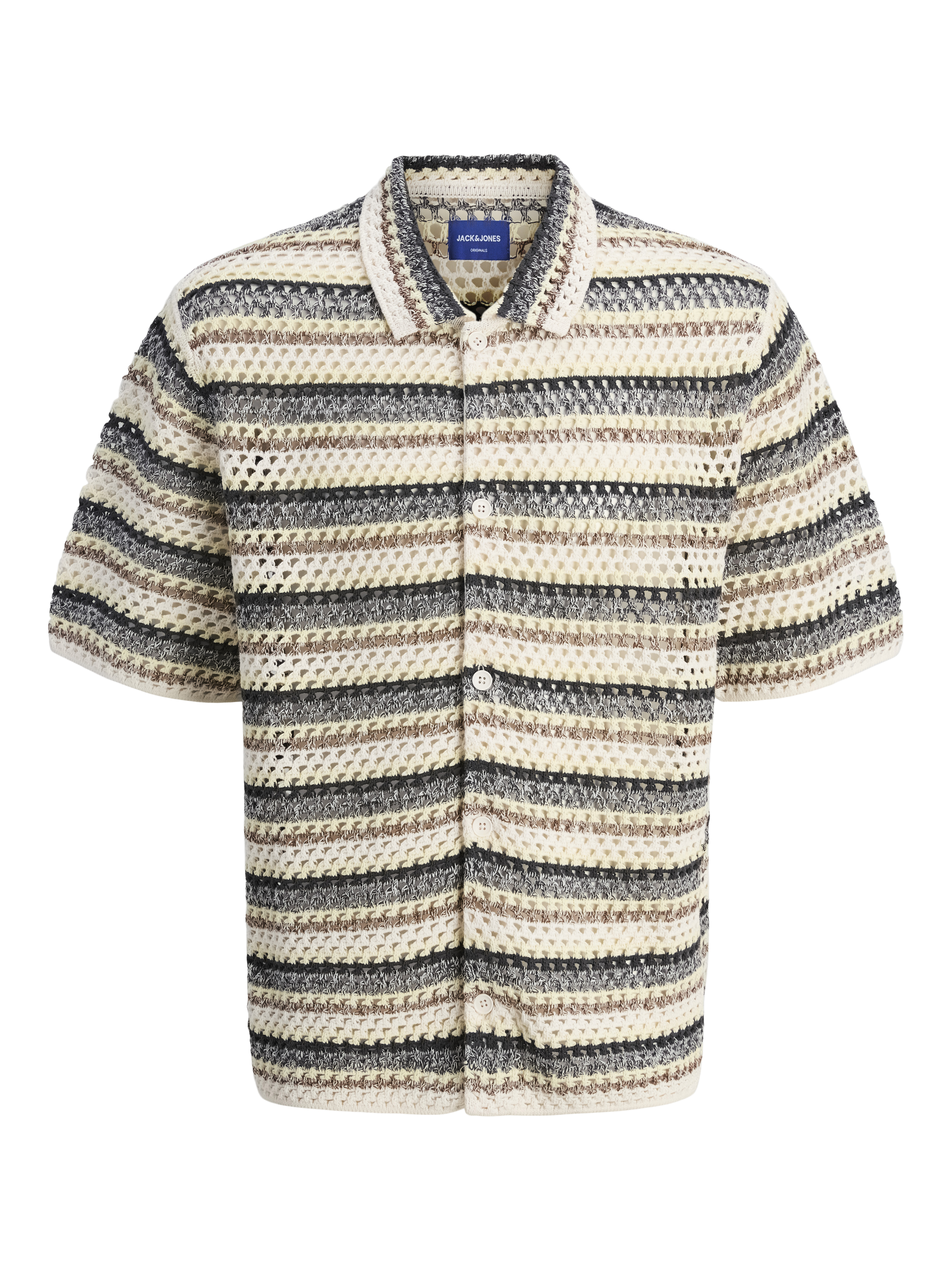 Thumbnail - Gestreift Poloshirt