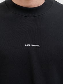 Jack & Jones Sweat-shirt Imprimé -Black - 12277288