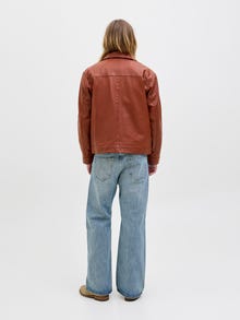 Jack & Jones Lederjacke -Arabian Spice - 12277357