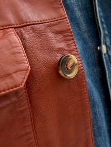 Jack & Jones Lederjacke -Arabian Spice - 12277357