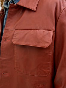 Jack & Jones Lederjacke -Arabian Spice - 12277357