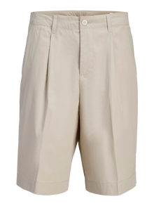 Jack & Jones Baggy fit Chino shorts -Silver Lining - 12277362