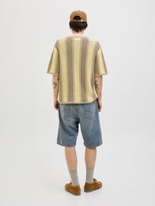 Jack & Jones Krój baggy Jeansowe szorty -Blue Denim - 12277451