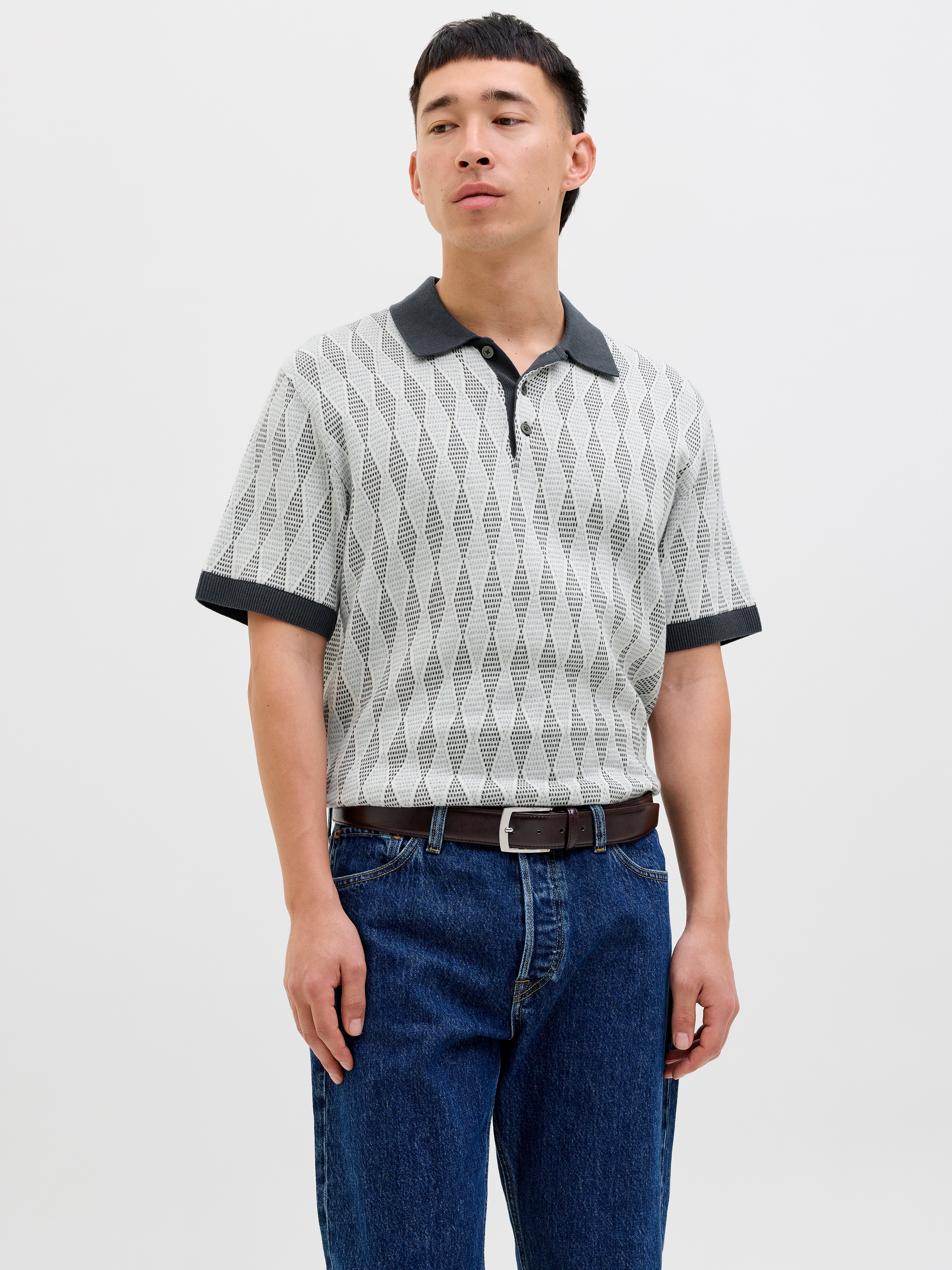Kariert Poloshirt