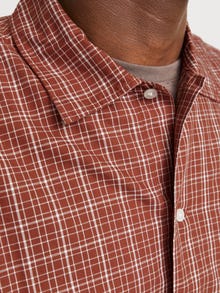 Jack & Jones Wide Fit Skjorte -Arabian Spice - 12277479