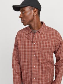 Jack & Jones Wide Fit Skjorte -Arabian Spice - 12277479