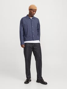 Jack & Jones Wide Fit Shirt -Ocean Cavern - 12277479