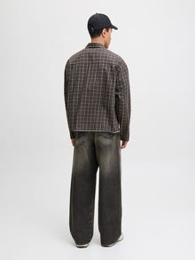 Jack & Jones Loose Fit Shirt collar Shirt -Chocolate Torte - 12277479