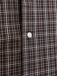 Jack & Jones Loose Fit Shirt collar Shirt -Chocolate Torte - 12277479