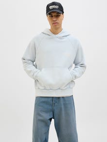 Jack & Jones Back printet Hættetrøje -Skyway - 12277540