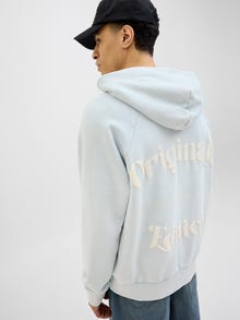 Jack & Jones Back printet Hættetrøje -Skyway - 12277540