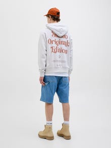 Jack & Jones Hoodie -Bright White - 12277540