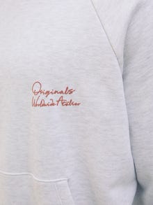 Jack & Jones Hoodie -Bright White - 12277540