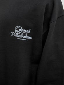 Jack & Jones Achterkant bedrukt Sweatshirt -Black - 12277549