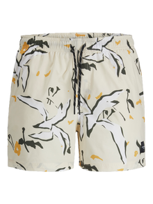 Jack & Jones Calções de banho Regular Fit -Buttercream - 12277556