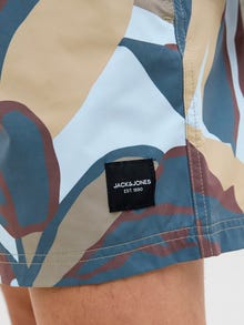 Jack & Jones Regular Fit Badeshorts -Silver Sage - 12277556