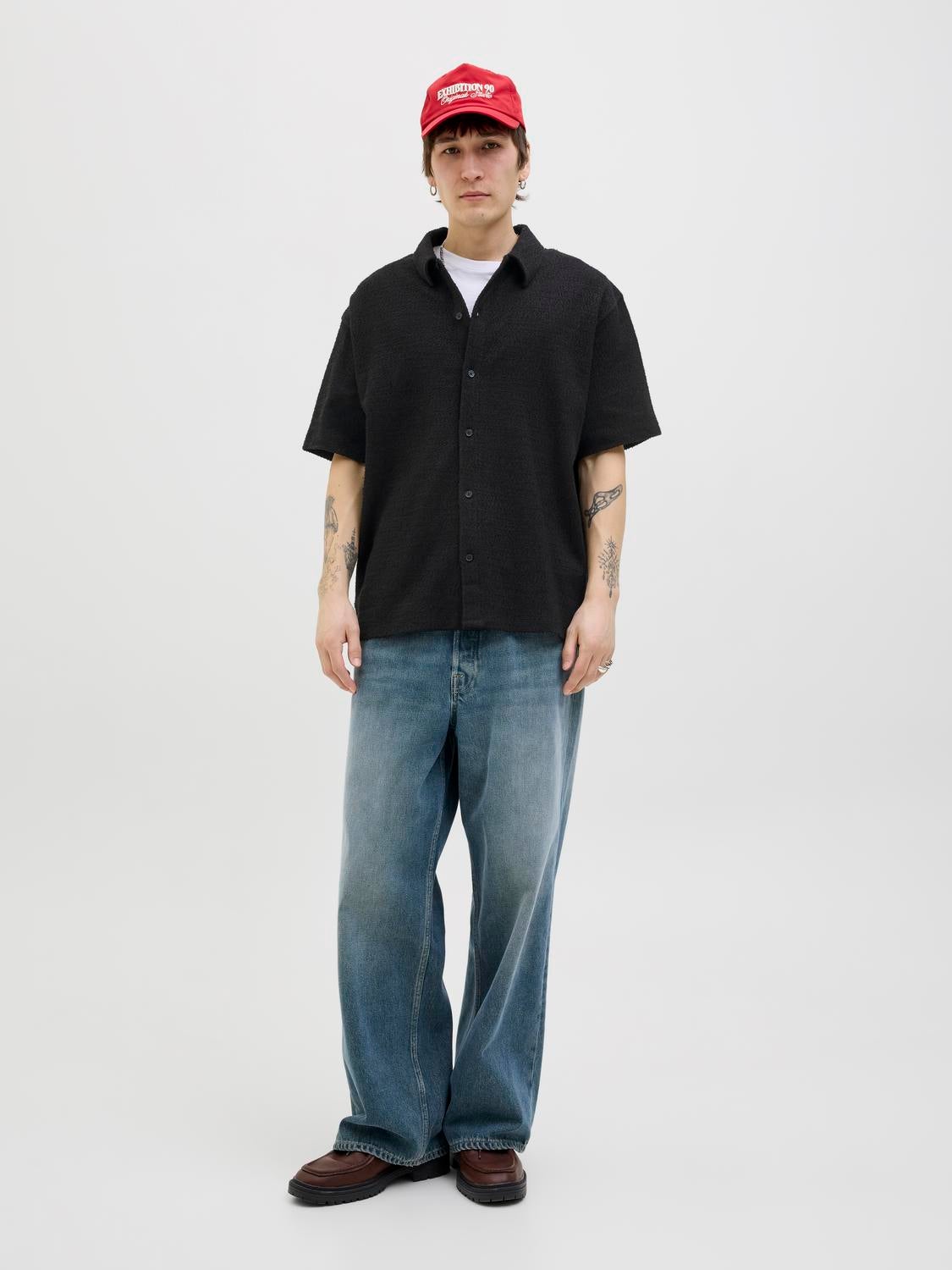 Thumbnail - Loose Fit Hawaii-hemd