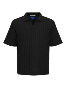 Jack & Jones Gładka Koszula polo -Black - 12277581