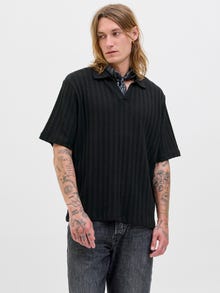 Jack & Jones Gładka Koszula polo -Black - 12277581